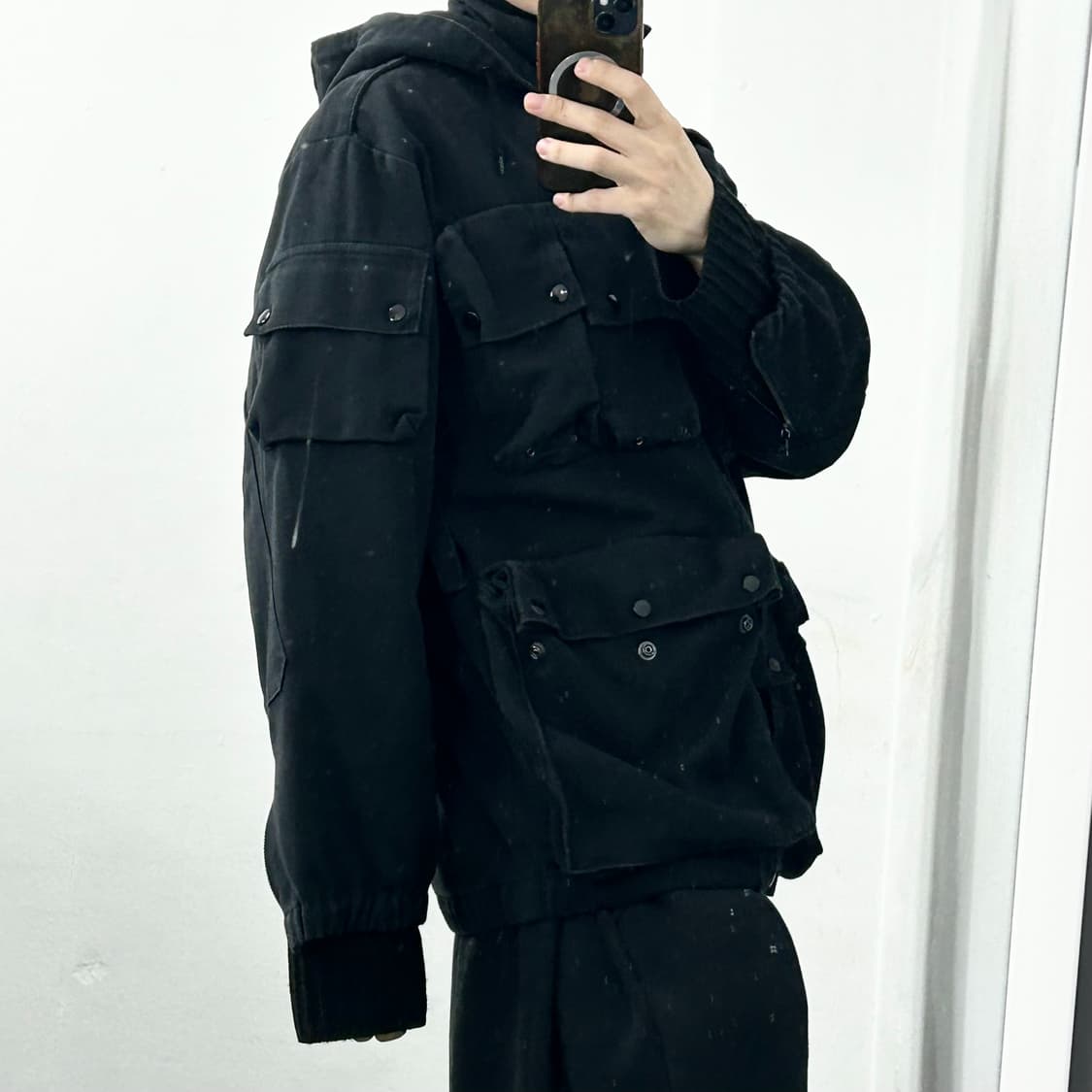 산드로 옴므 20FW 멀티포켓 사파리 자켓 상품이미지3