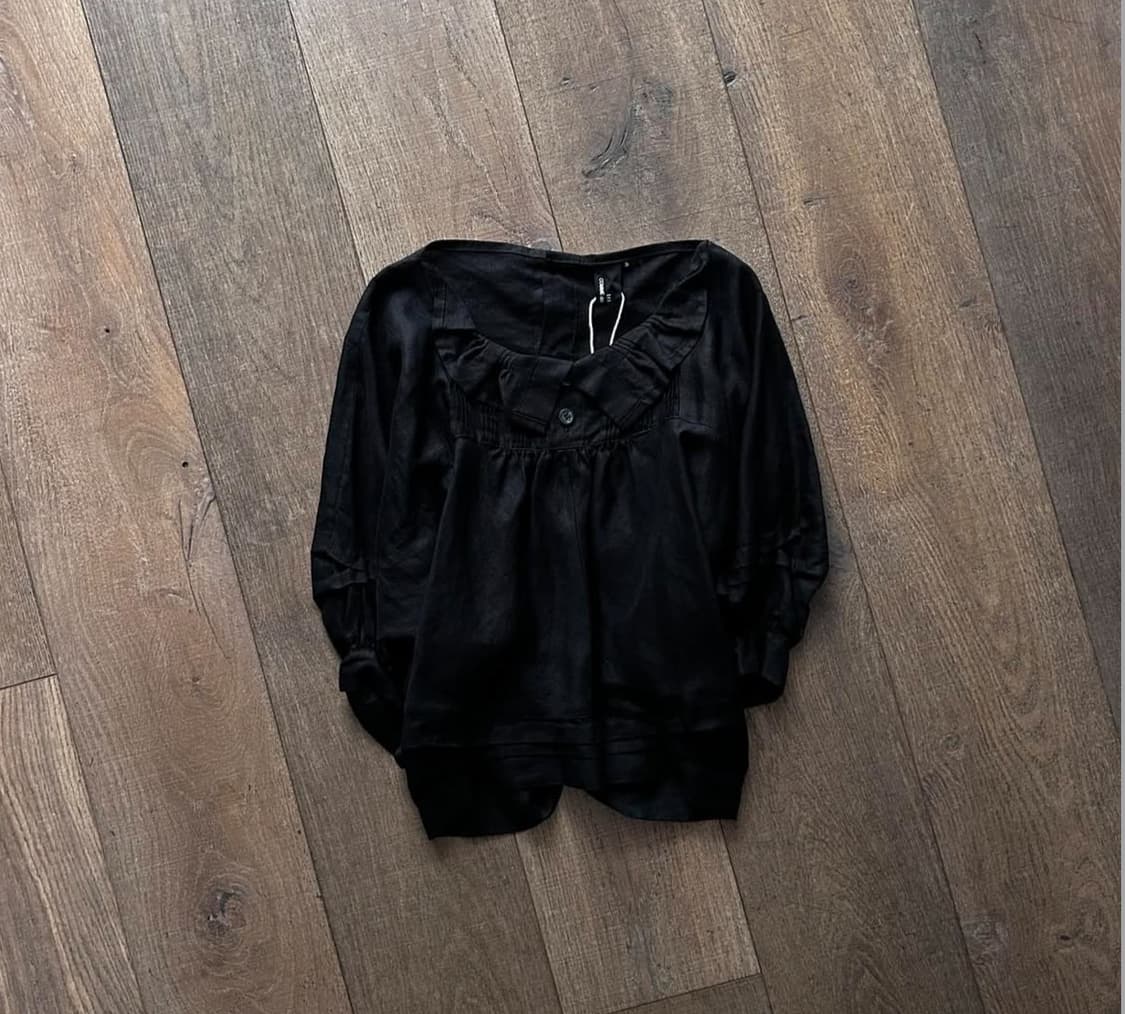 꼼데가르송 트리콧  AD2010 ruffle detail blouse 상품이미지4