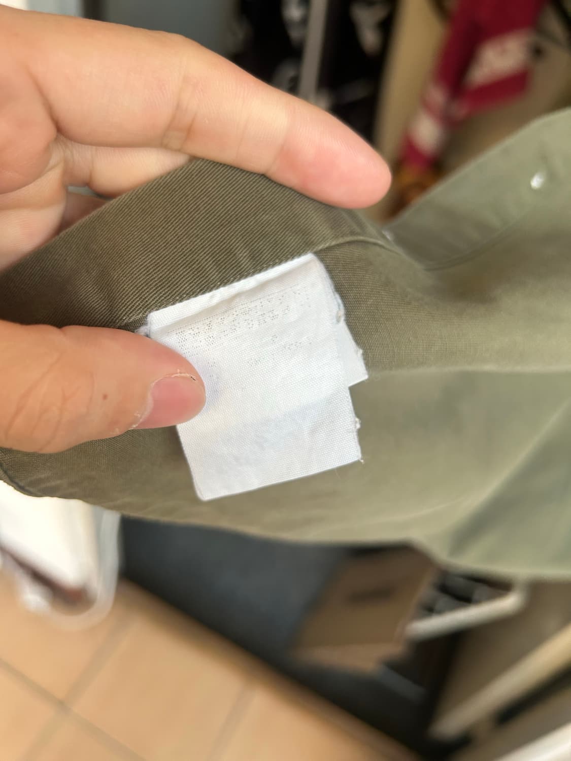 00‘s 폴로 버튼다운셔츠 올리브 상품이미지4