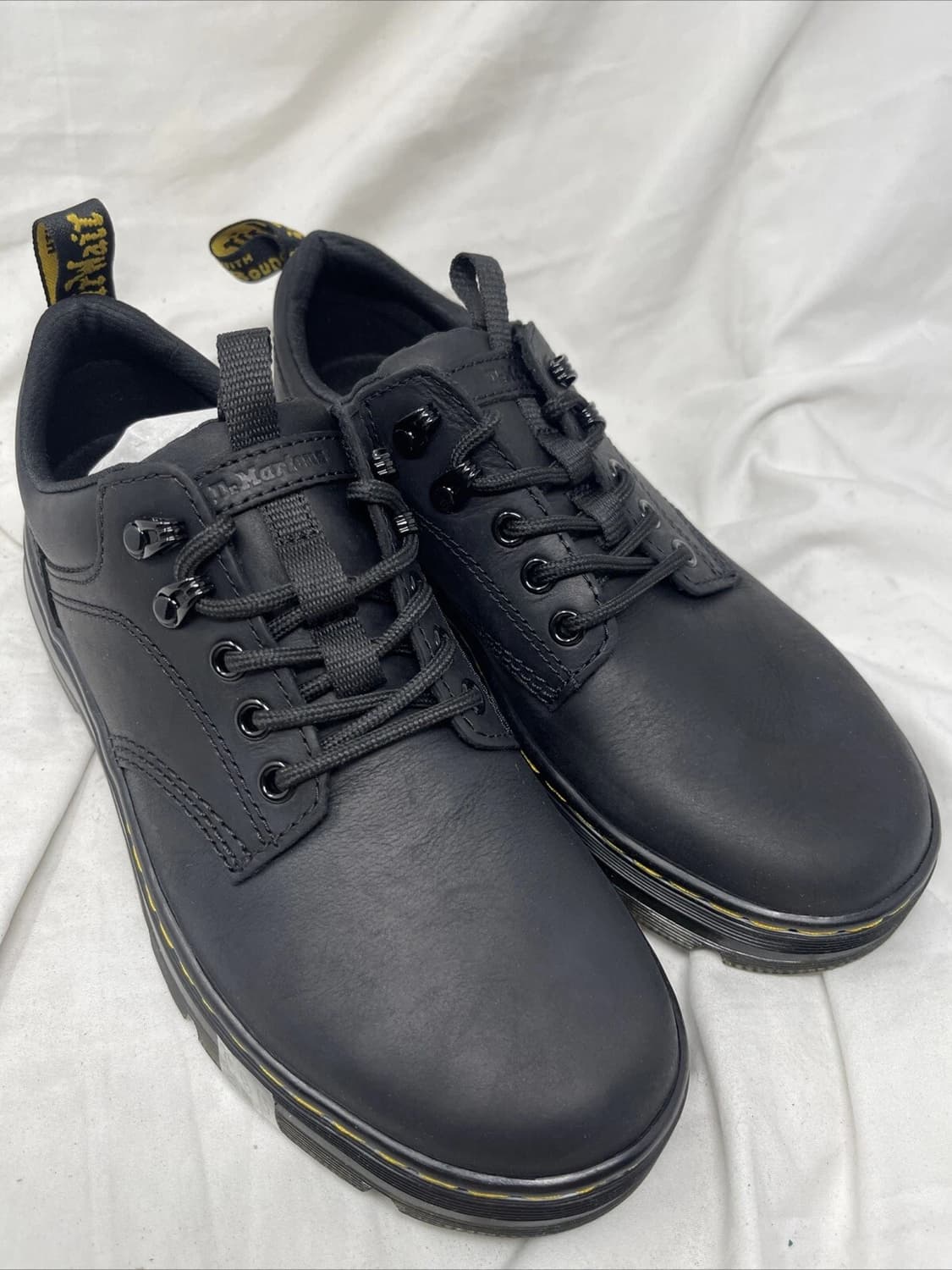 닥터마틴 리더 와이오밍 레더 유틸리티 슈즈 블랙 260 상품이미지1