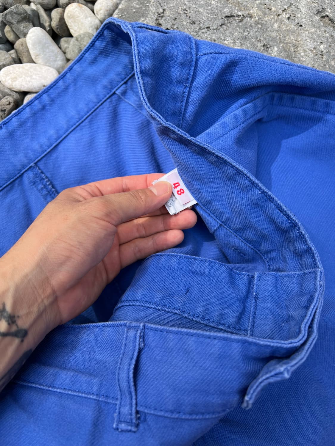 (36인치) OLD VINTAGE MOLINEL BLUE 프렌치워크팬츠 상품이미지6