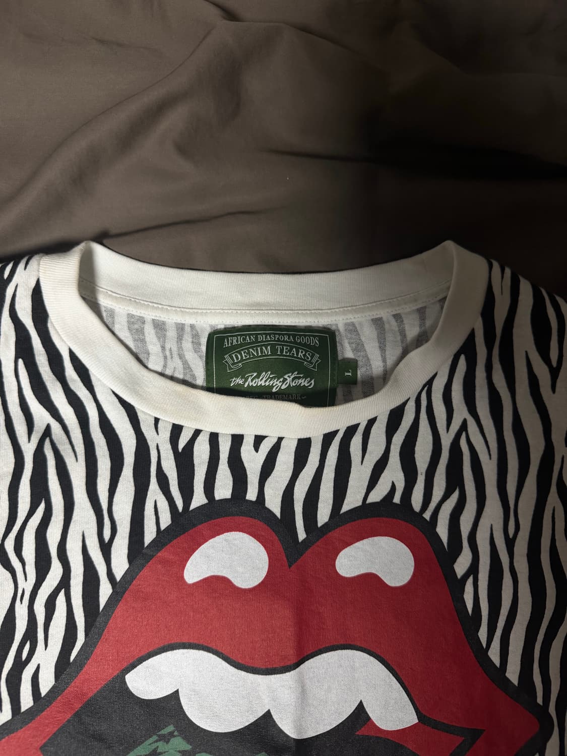 데님 티어스 x 롤링 스톤스 협업 롱슬리브 상품이미지3