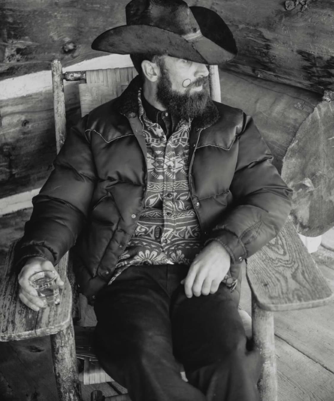 [L] rrl 더블알엘 시어링 카라 레더 요크 재킷 새제품 상품이미지2