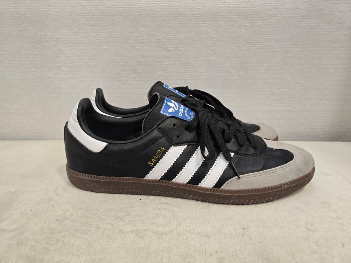 거의새거) 아디다스 삼바 OG 비건 스니커즈 블랙 300 상품이미지3