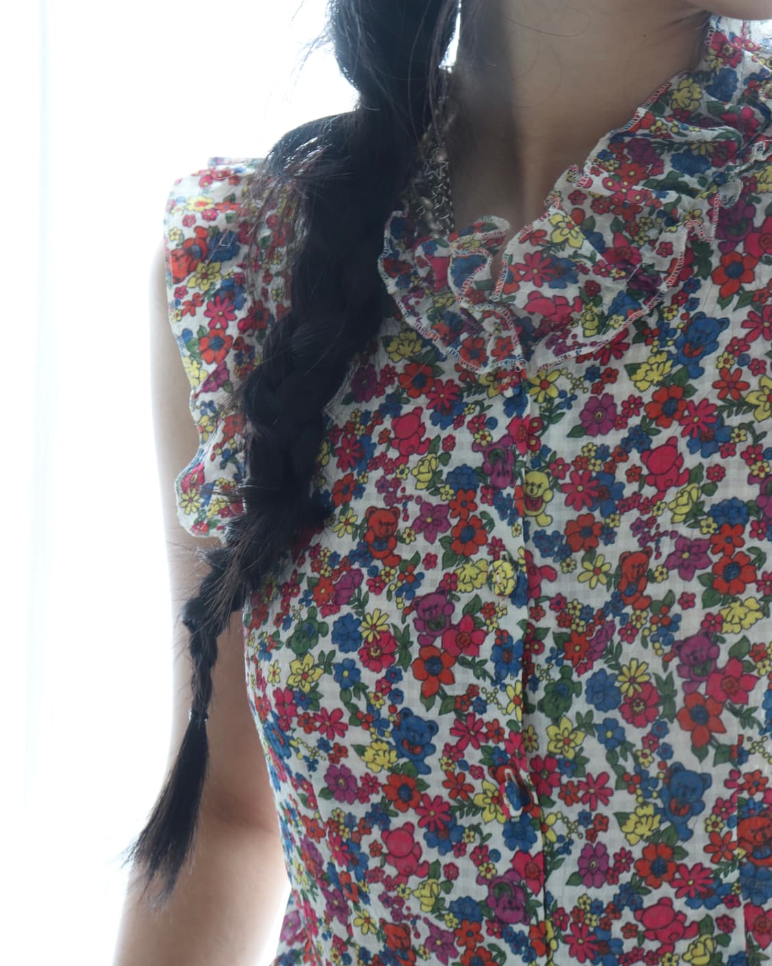 [Hysteric Glamour] Fuckbear Frill Blouse 상품이미지3