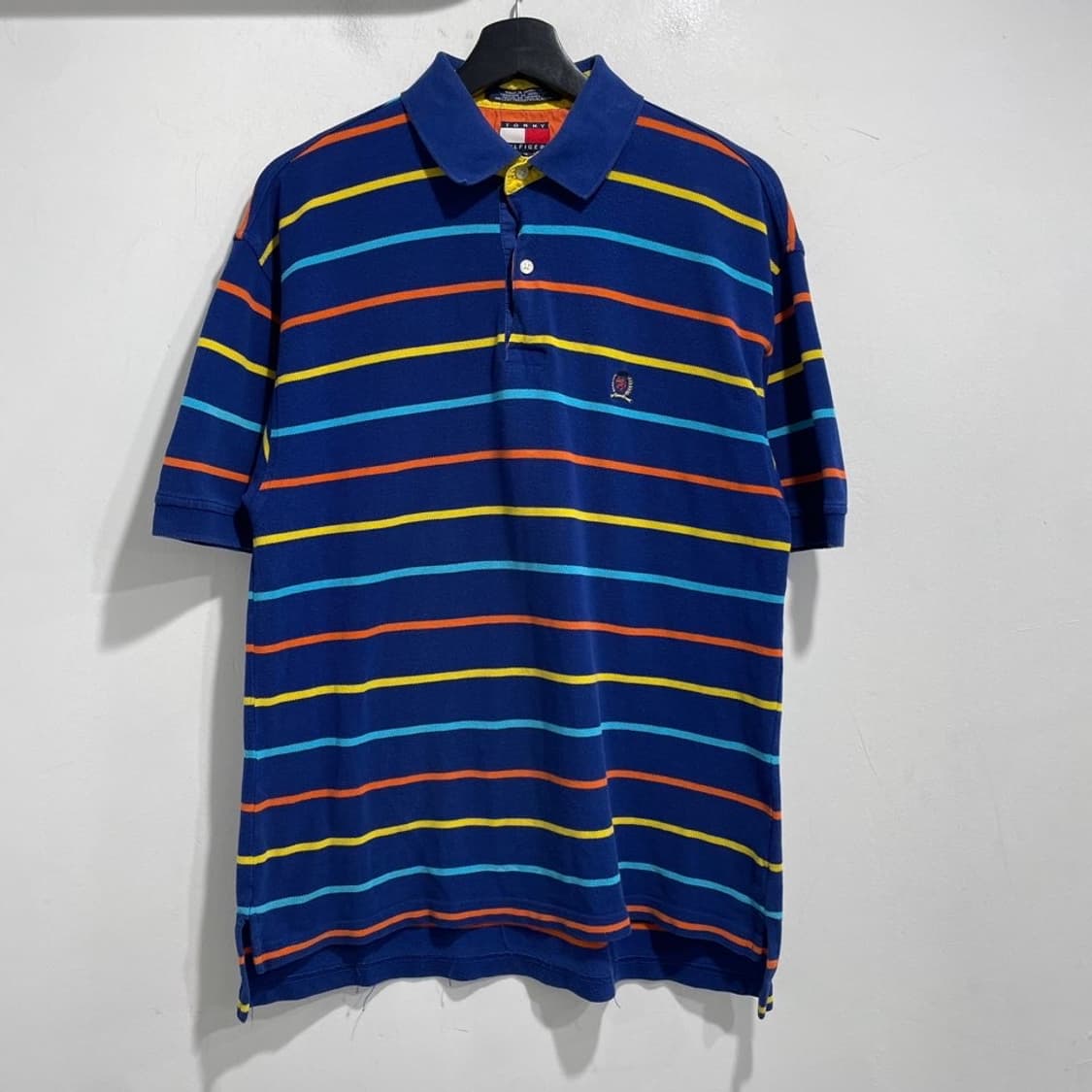 타미힐피거 스트라이프 반팔 카라티 상품이미지2