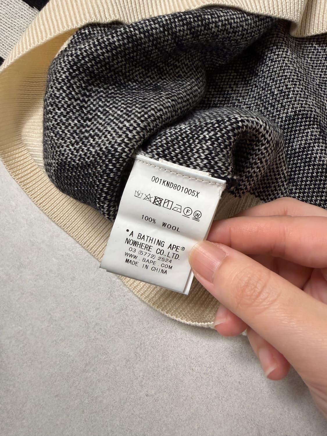 베이프 니트 상품이미지6