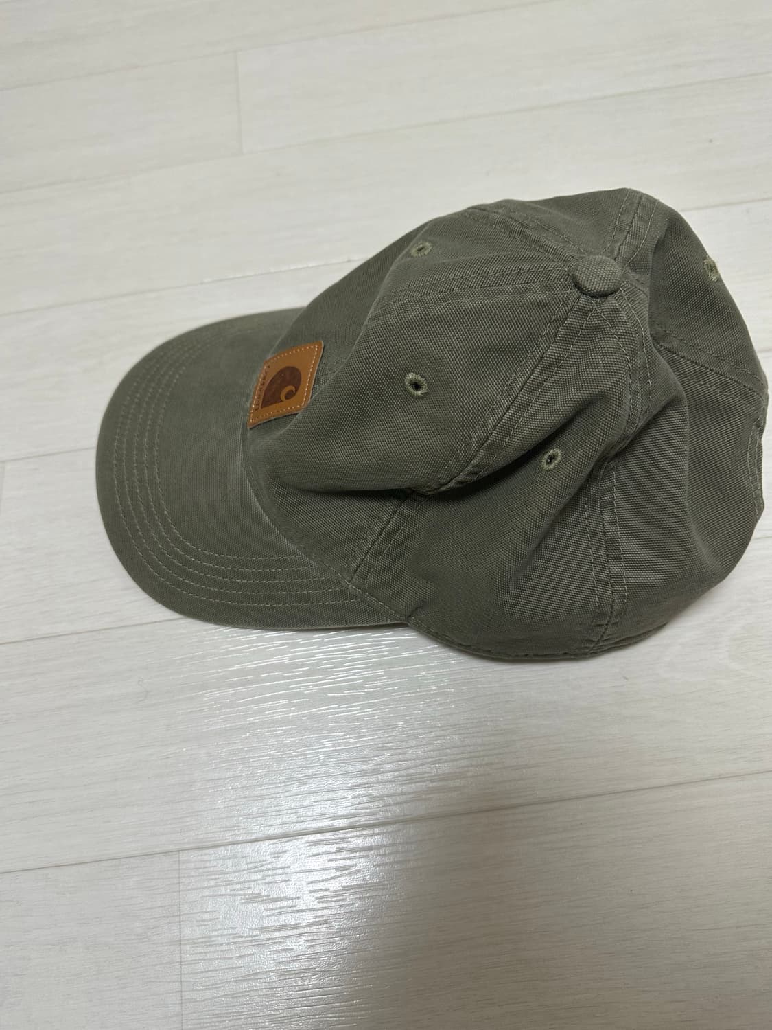 칼하트 캔버스캡 아미 그린 모자 볼캡 상품이미지5