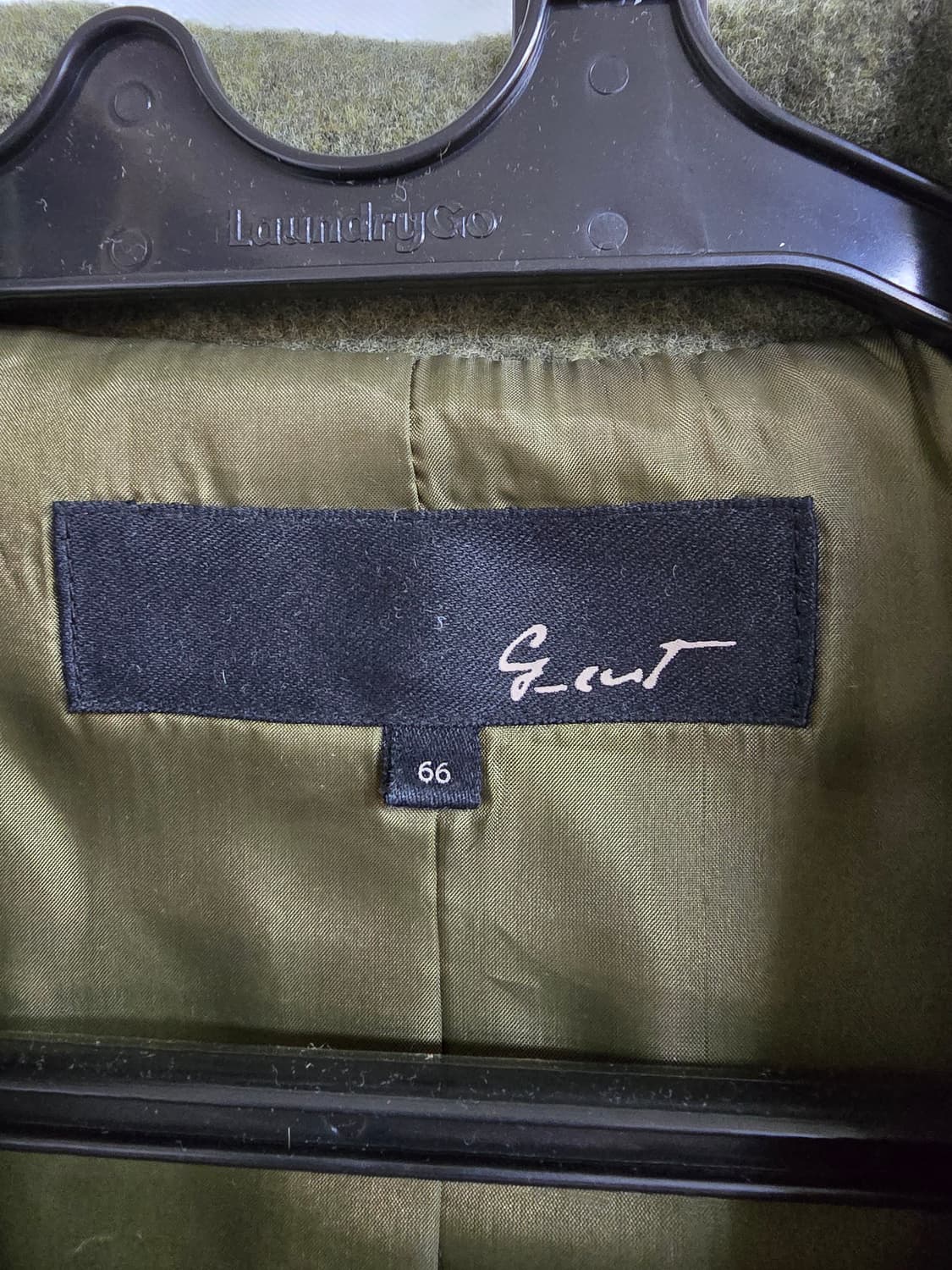 G-Cut 올리브 그린 코트 (1733) 상품이미지3