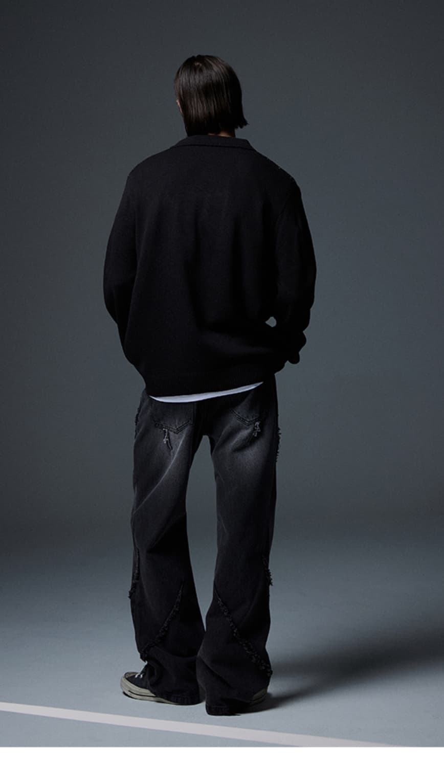 NOT4NERD 컷오프 데님 팬츠 상품이미지8