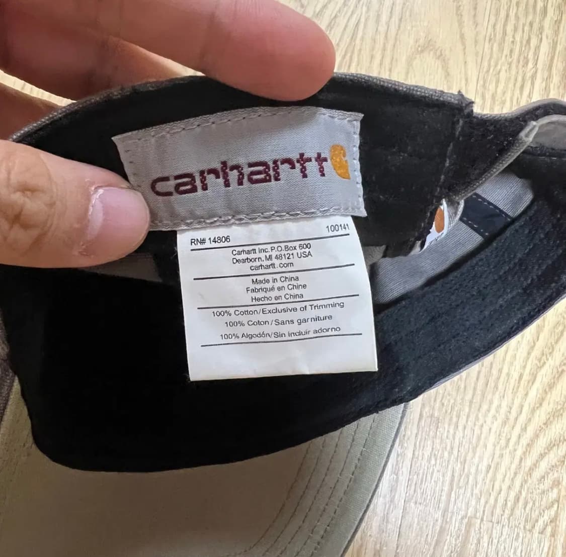 [CARHARTT] 칼하트 OG 그레이 빈티지 캡모자 상품이미지3