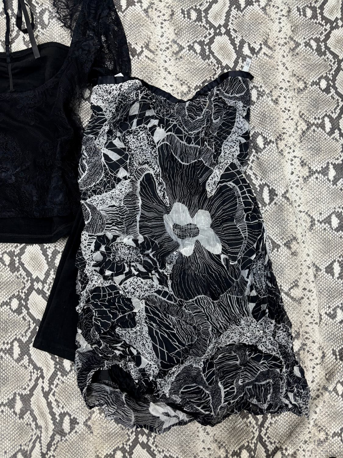 Oriental Mood See-through Crop Top& Or 상품이미지8
