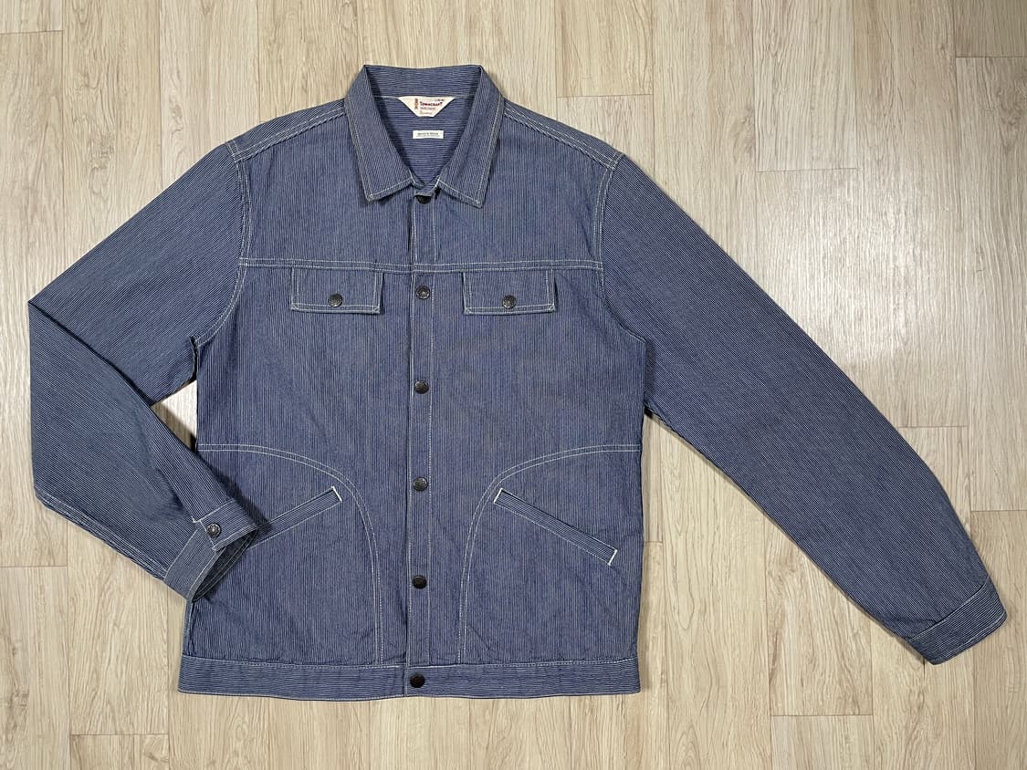 95~100) RRL동일모델 50's 복각 써니스포츠 히코리자켓(일본제) 상품이미지1