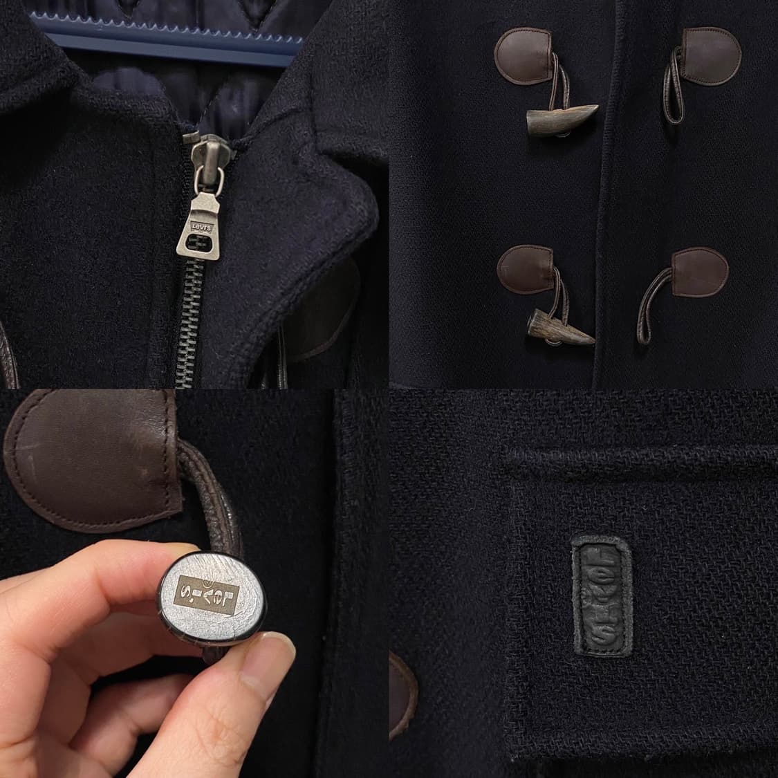 리바이스 레드탭 울 더플 코트 상품이미지3