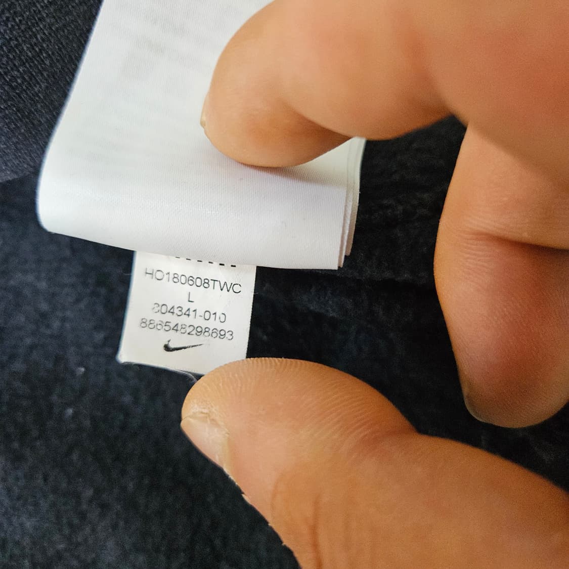 L 나이키 스몰로고 맨투맨 0306Y 상품이미지5