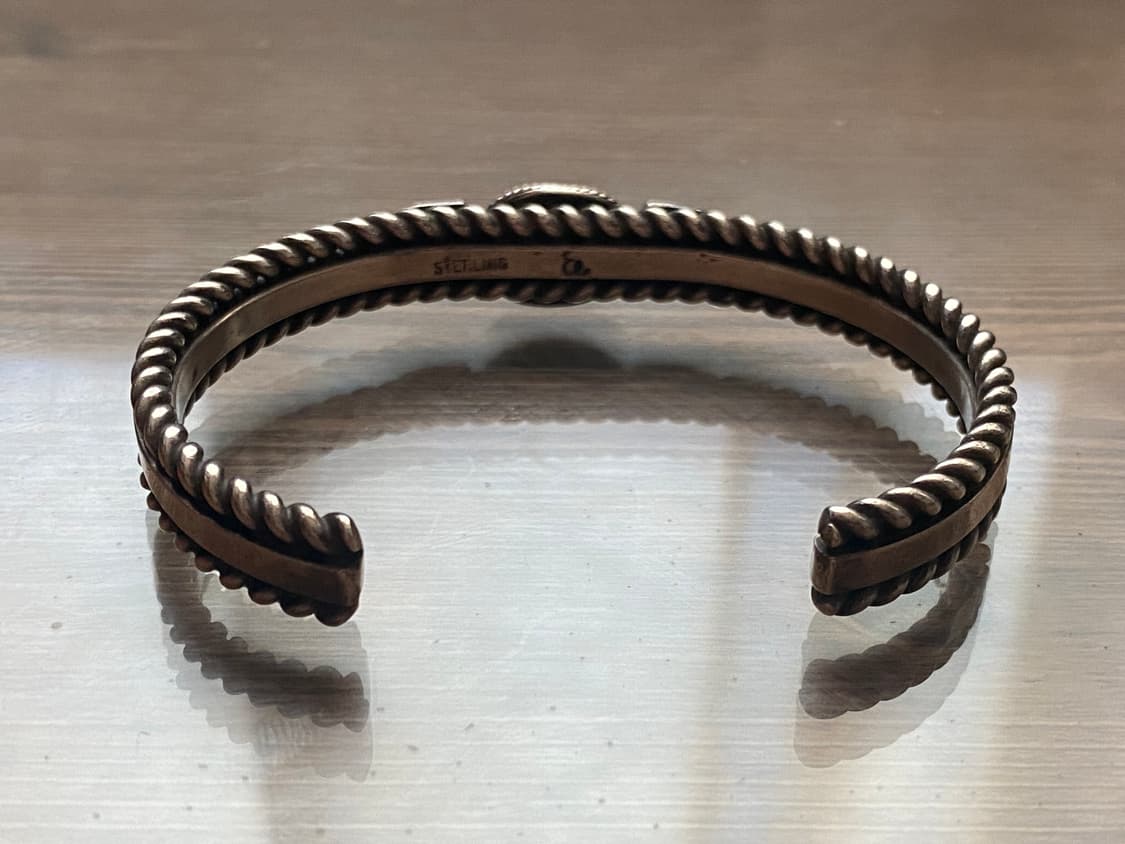 에타 엔디토 인디언주얼리 나바호 은 실버 뱅글 팔찌 상품이미지5