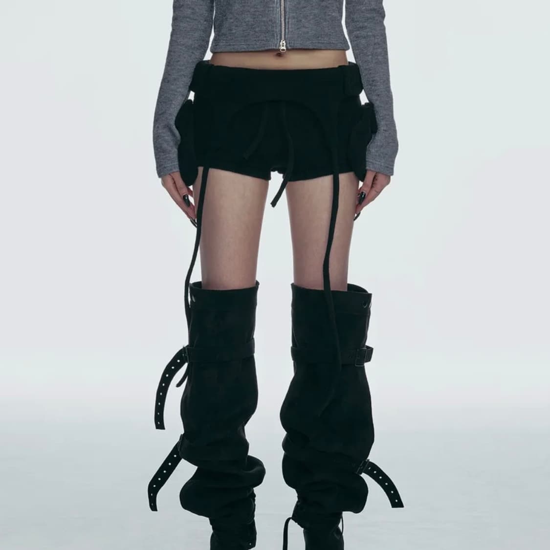 길라아카이브 BOLD LOGO POCKET KNIT SHORTS 상품이미지2