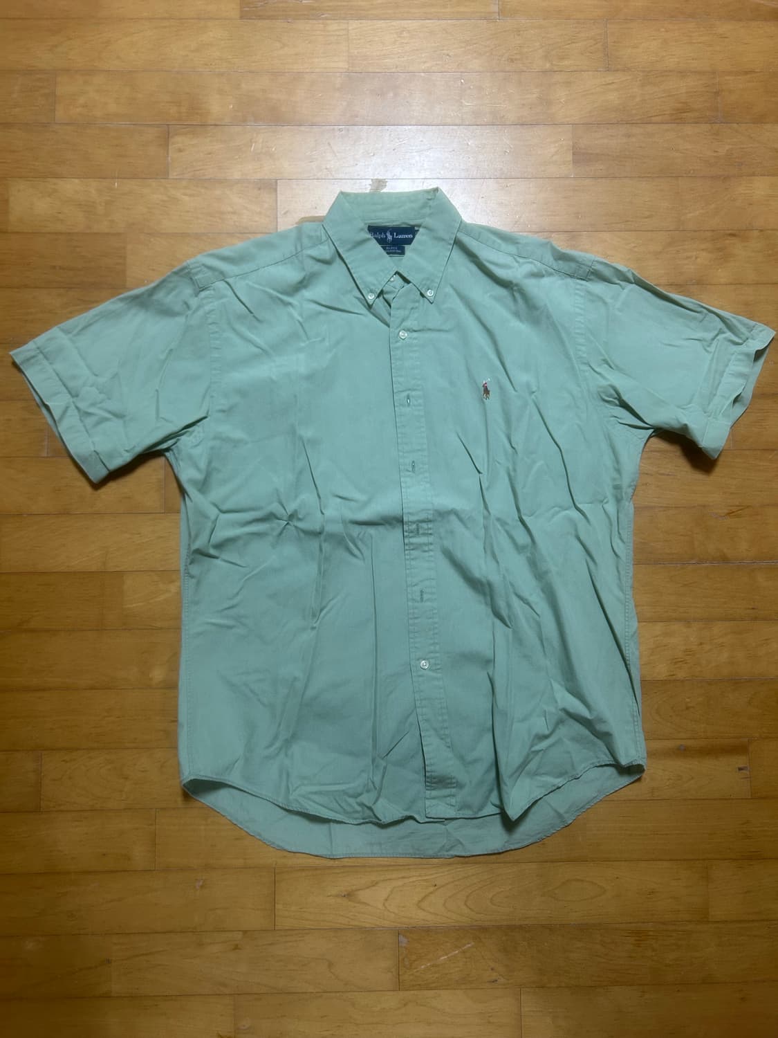 빈티지 폴로 반팔 셔츠 상품이미지1