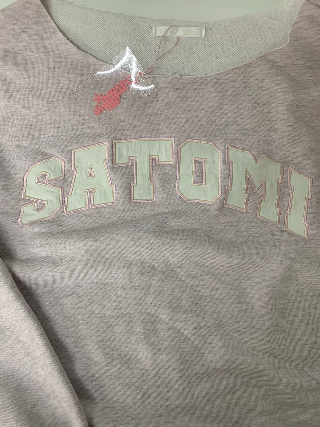 One-shoulder patchwork MTM PINK 상품이미지9