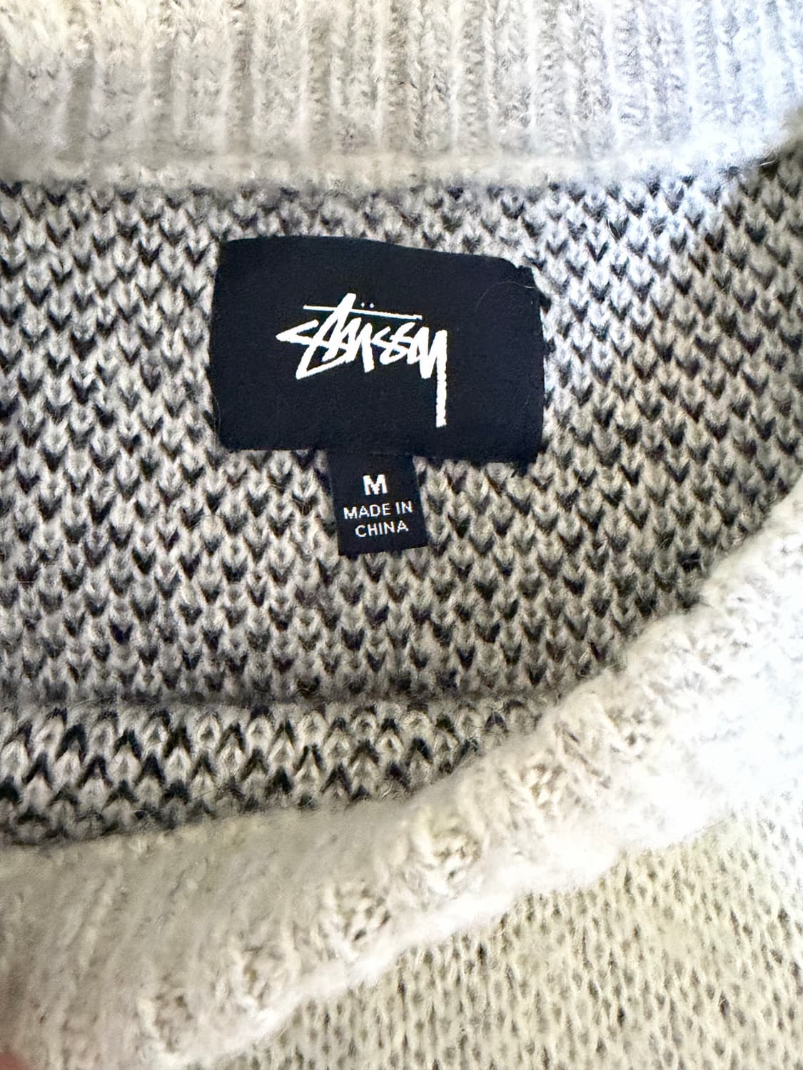 [M]스투시 8볼 니트 상품이미지3