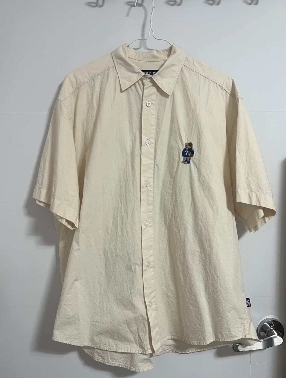 예일 short sleeve 오버핏 셔츠 반팔 L 상품이미지1