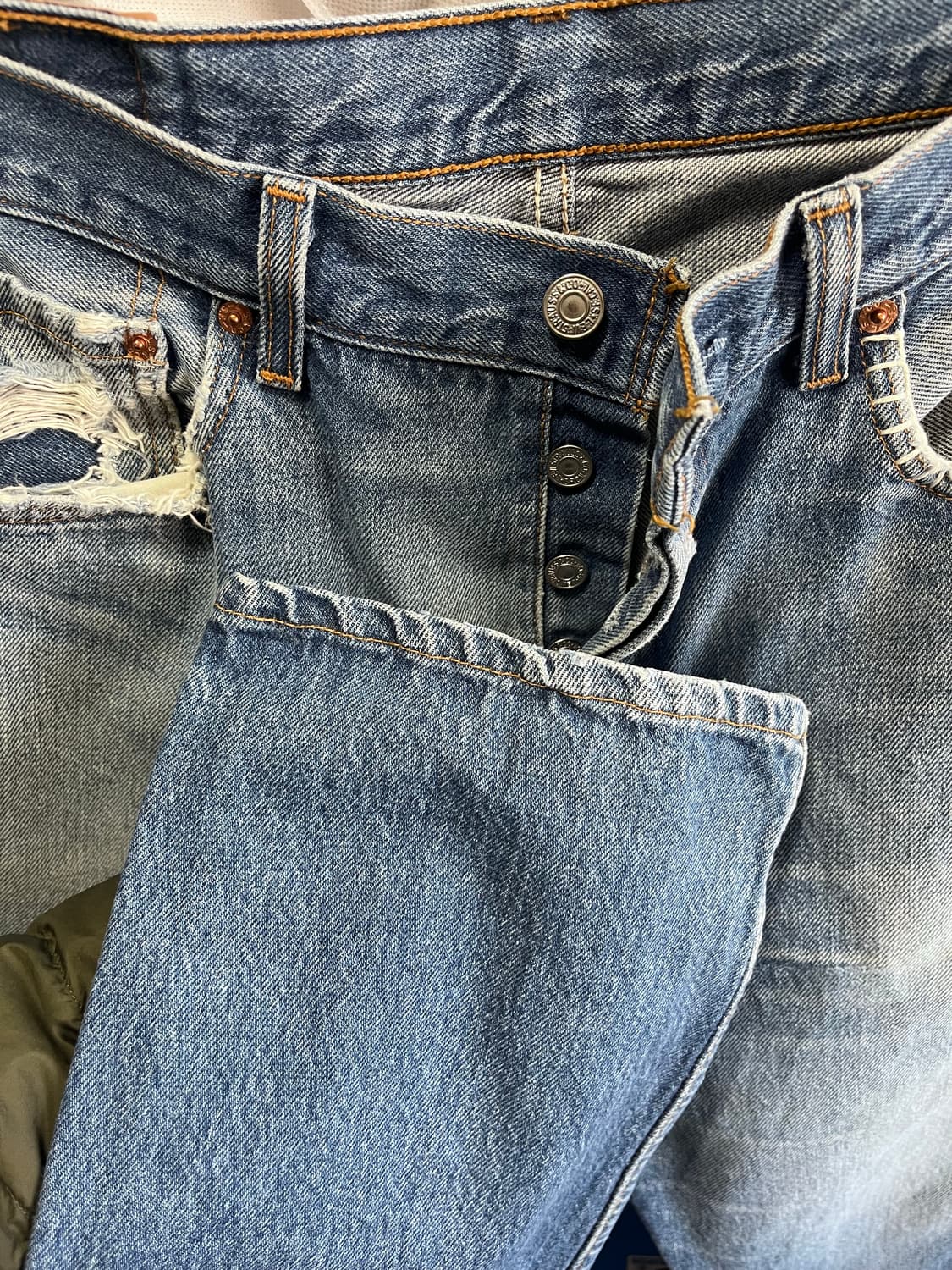 90s usa levis 501xx(블랭킷 스티치) 상품이미지7
