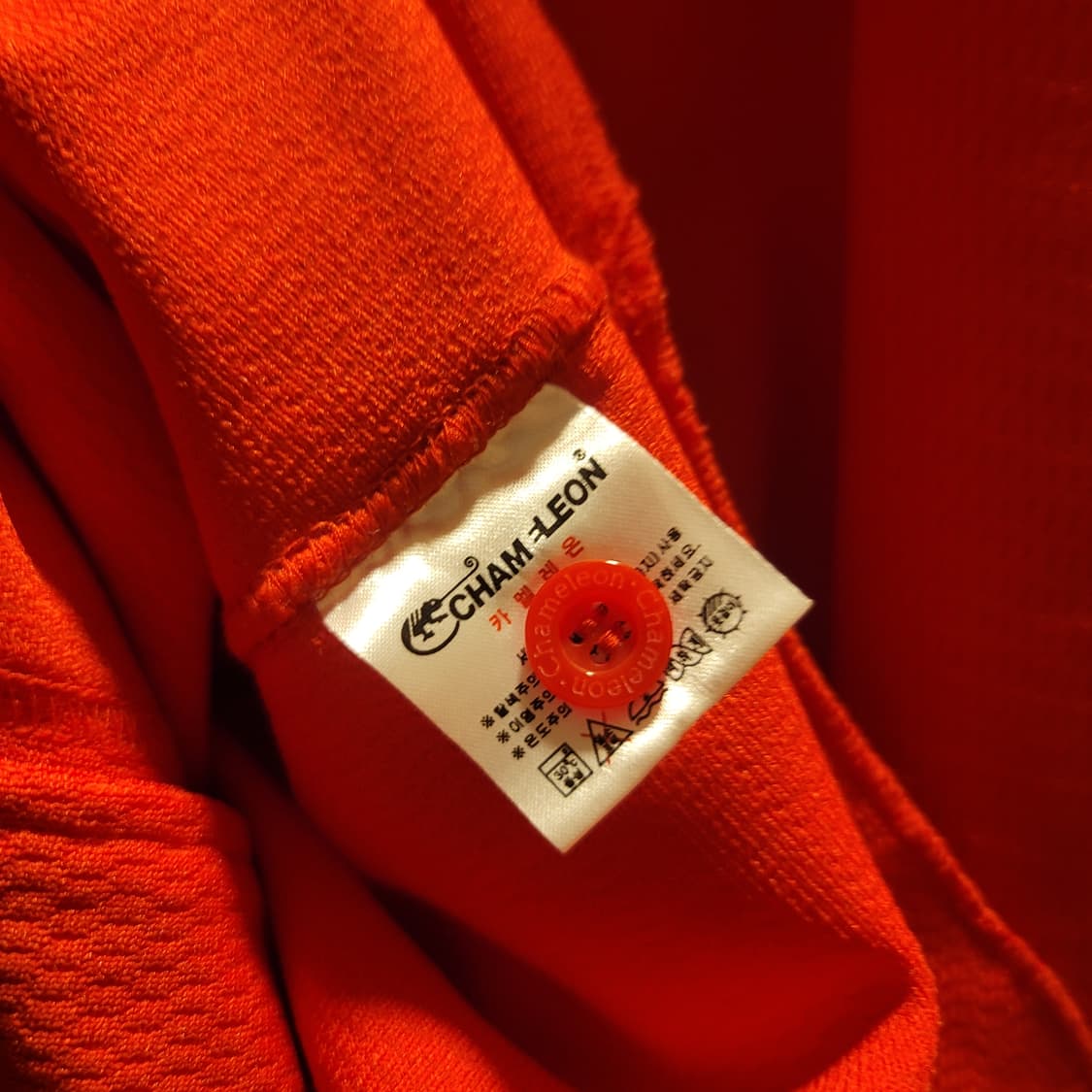 (실착 지급용) 다이나핏 카멜레온 SK와이번스 랜더스 원정 레드 유니폼 상품이미지3