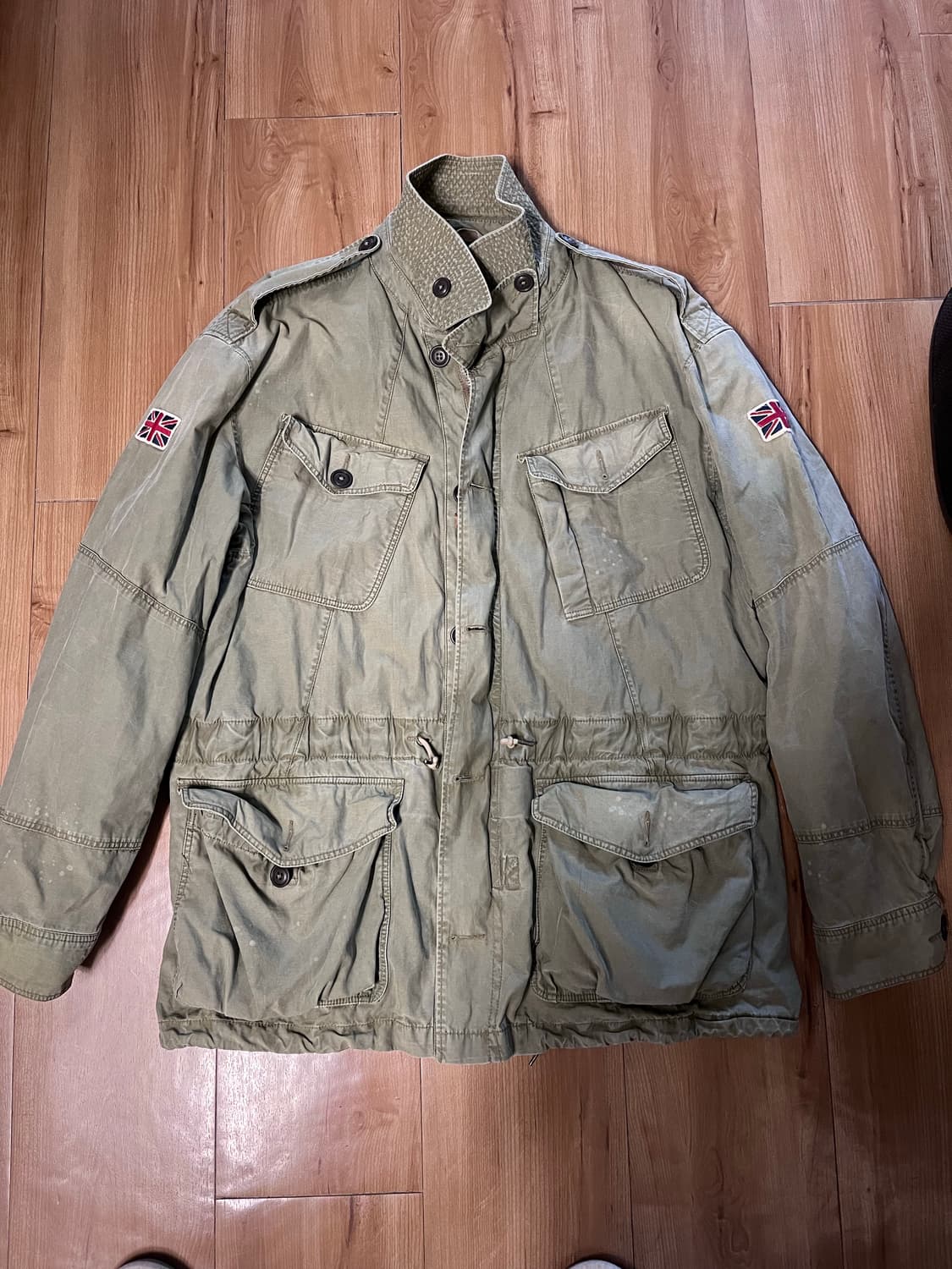 오리지날 랄프로렌 폴로 유니언잭 컴뱃 야상 상품이미지1