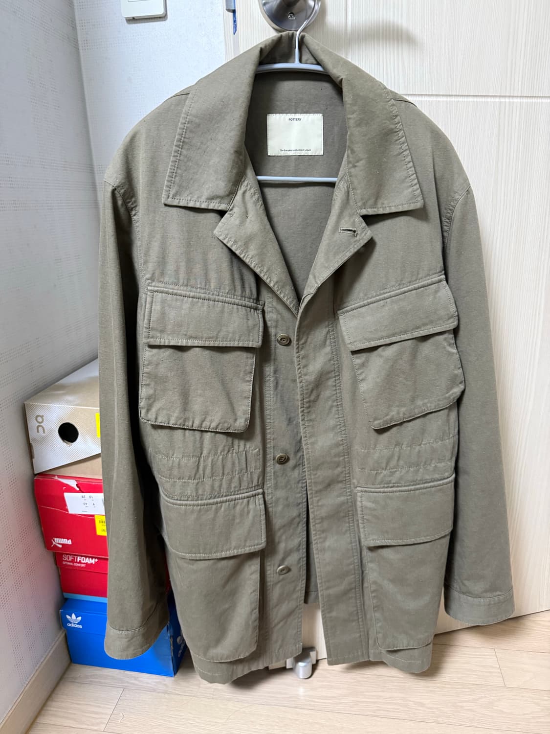 [포터리] 오가닉 코튼 필드 자켓 상품이미지1