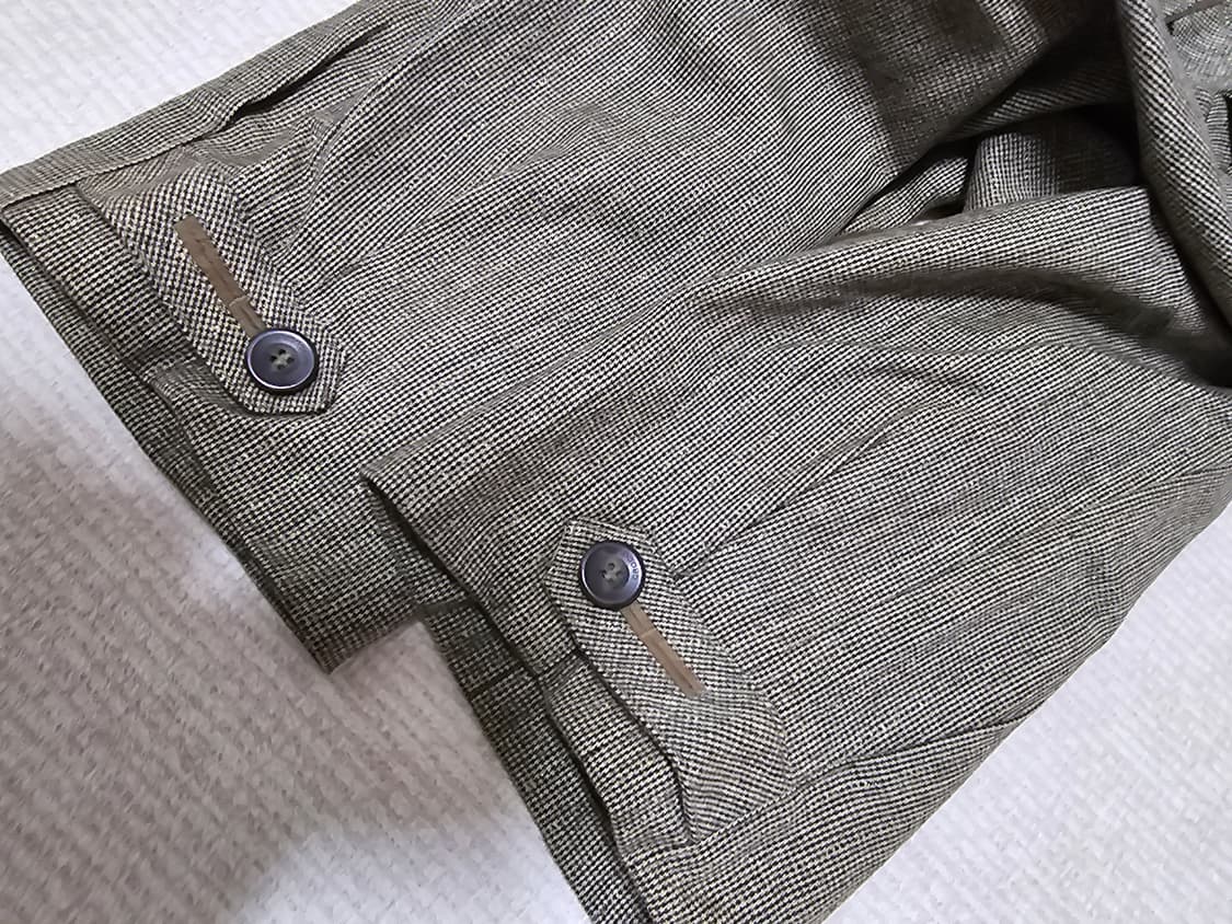 크로커다일 반짝이 그레이체크 7부모바지  27 새거수준  상품이미지6