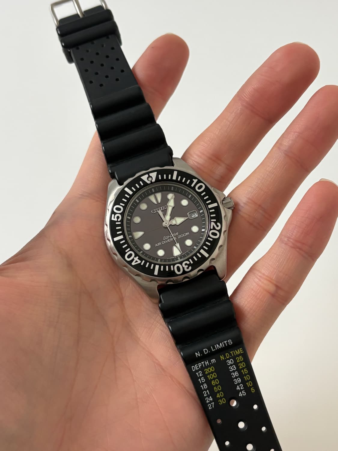 1990s Eco-Drive Air Diver Quartz 상품이미지1