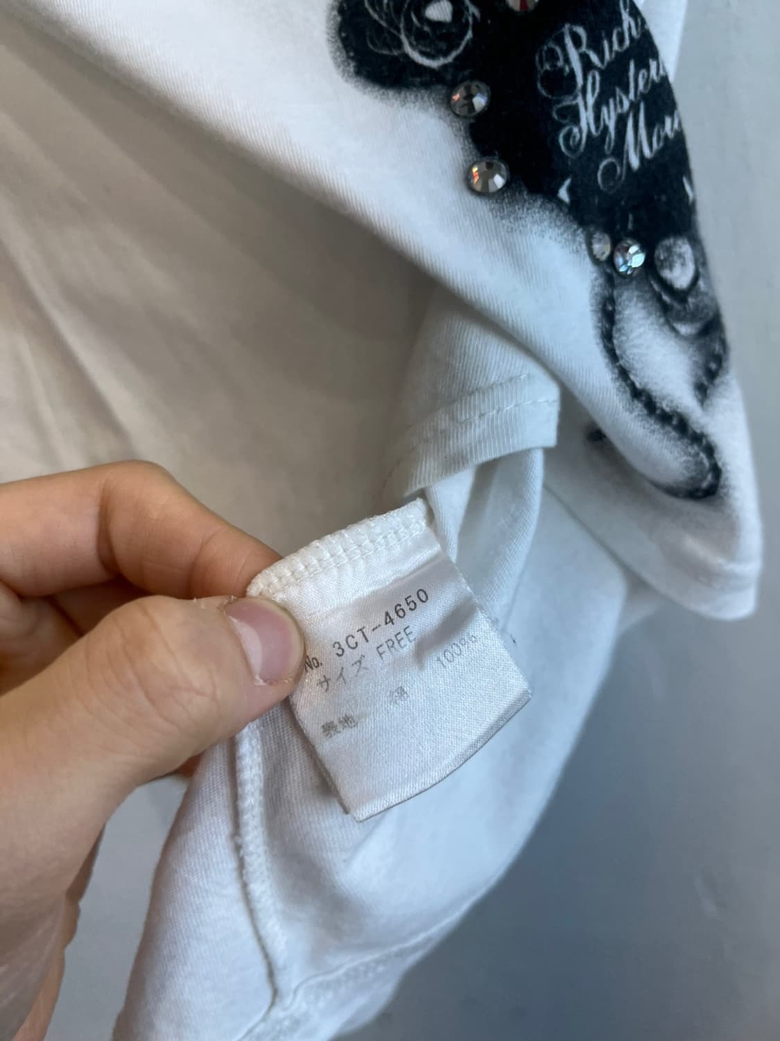 히스테릭글래머 캣 우먼 반팔 티셔츠  상품이미지7