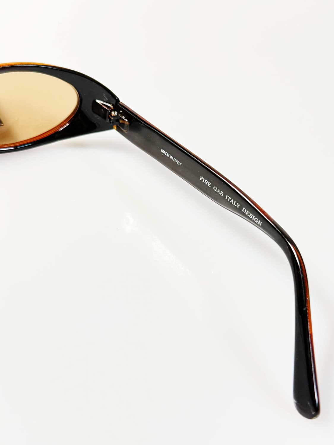 90s FIRE GAS 볼드 오벌 프레임 빈티지 틴트 선글라스 상품이미지6