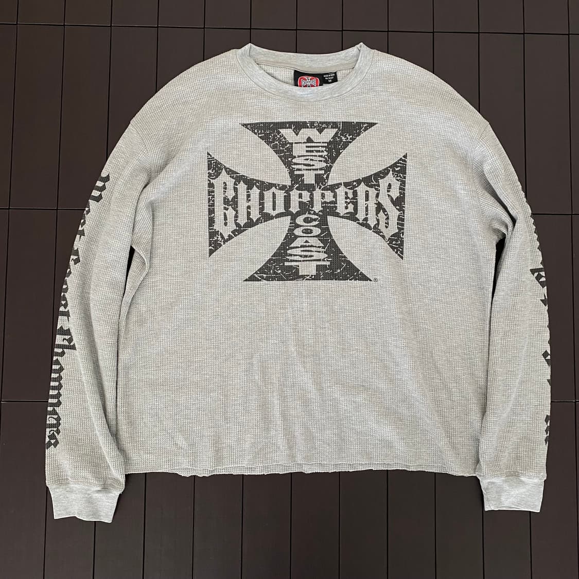 (M) 00s west coast choppers 써멀 니트 롱슬리브 상품이미지2