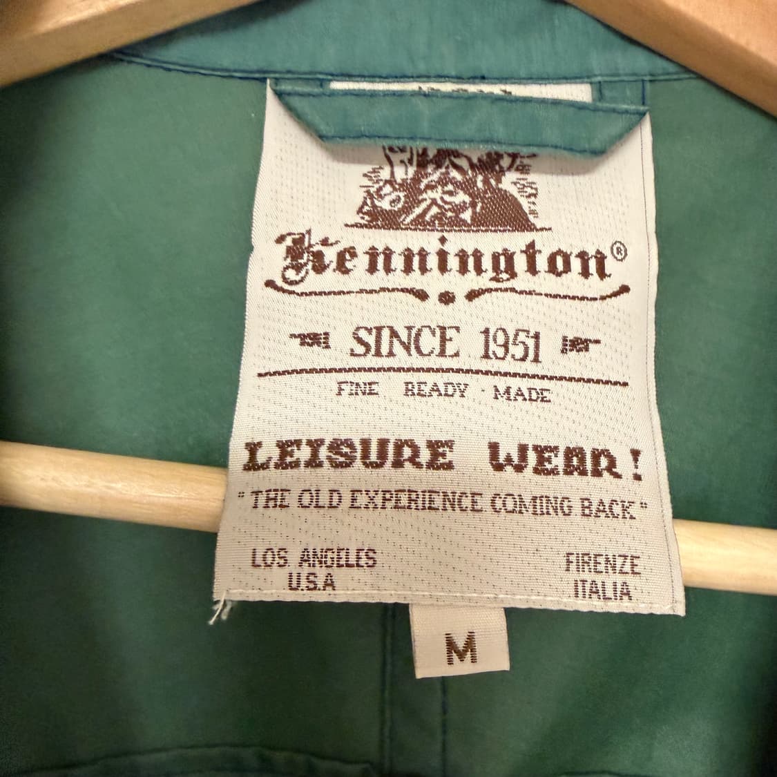 70s 케닝턴 Kennington 선페이드 코튼 라이더 헌팅 자켓 그린 상품이미지5