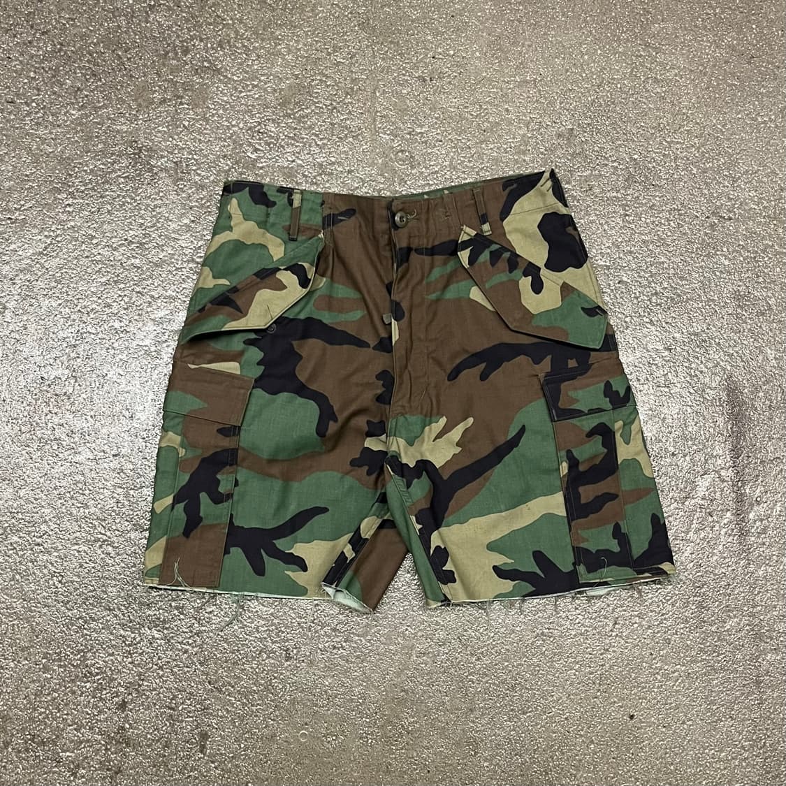 80s M-65 우드랜드 쇼츠 (~31“) 상품이미지3