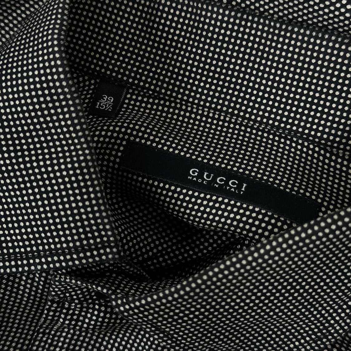 구찌 아카이브 로고 실크 셔츠 상품이미지7