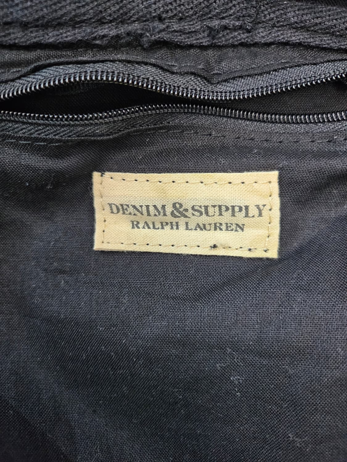 여성 비나티지 폴로 랄프로렌 데님 & 서플라이 인조 가죽 백팩 상품이미지8