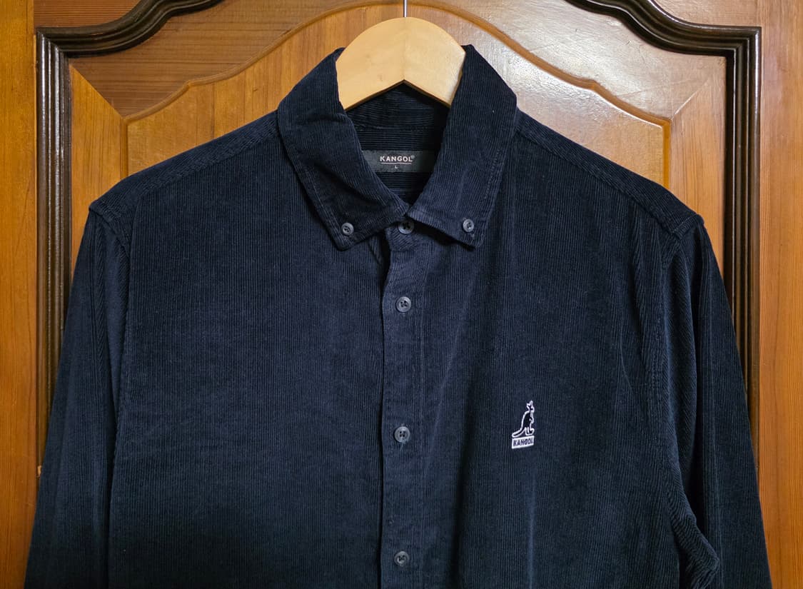 캉골 코듀로이 셔츠 라지 100 골덴 자켓 등산 캠핑 러닝  상품이미지4