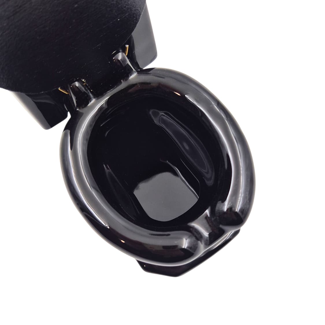 80s 산코 레트로 도자기 변기 재떨이 홀더 상품이미지3