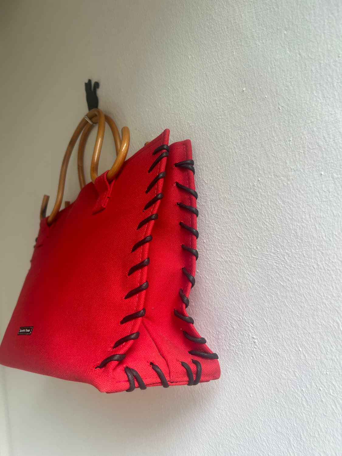 대나무 손잡이 가방  상품이미지2