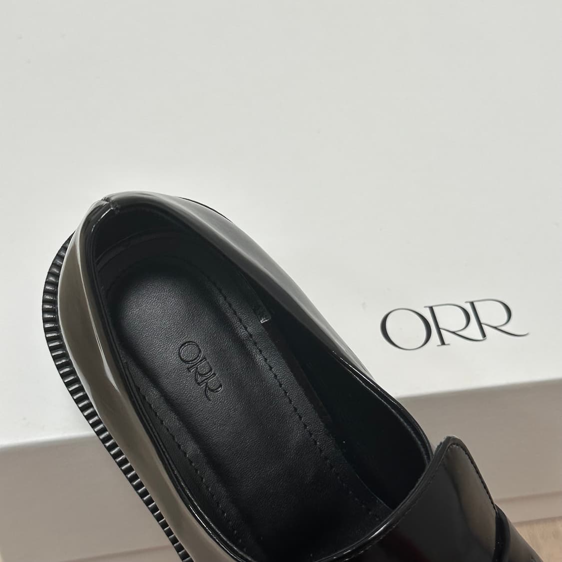 ORR 오르 토글 라운드 로퍼 유광 255 사이즈 상품이미지4