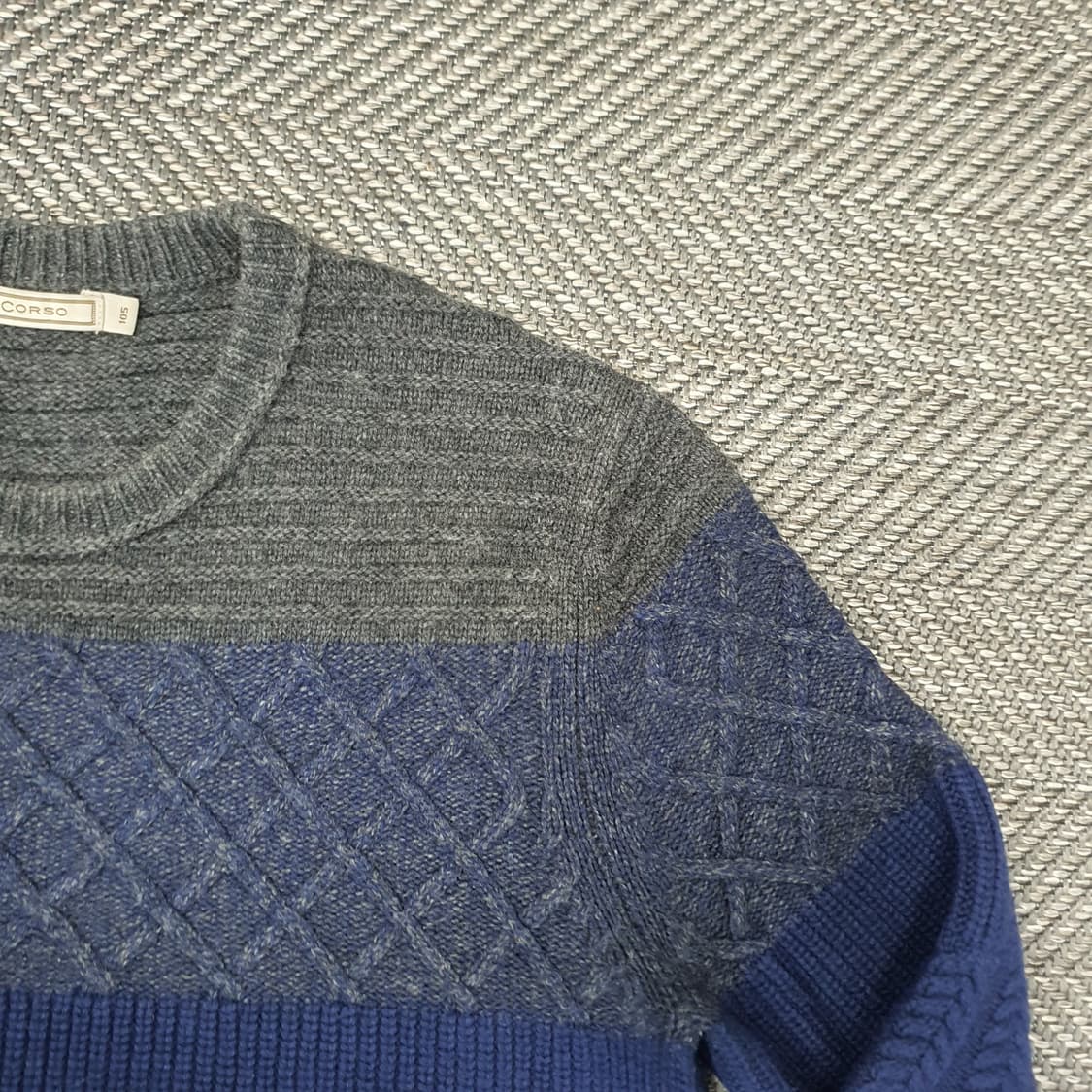 일꼬르소 울 니트 남자105 상품이미지3