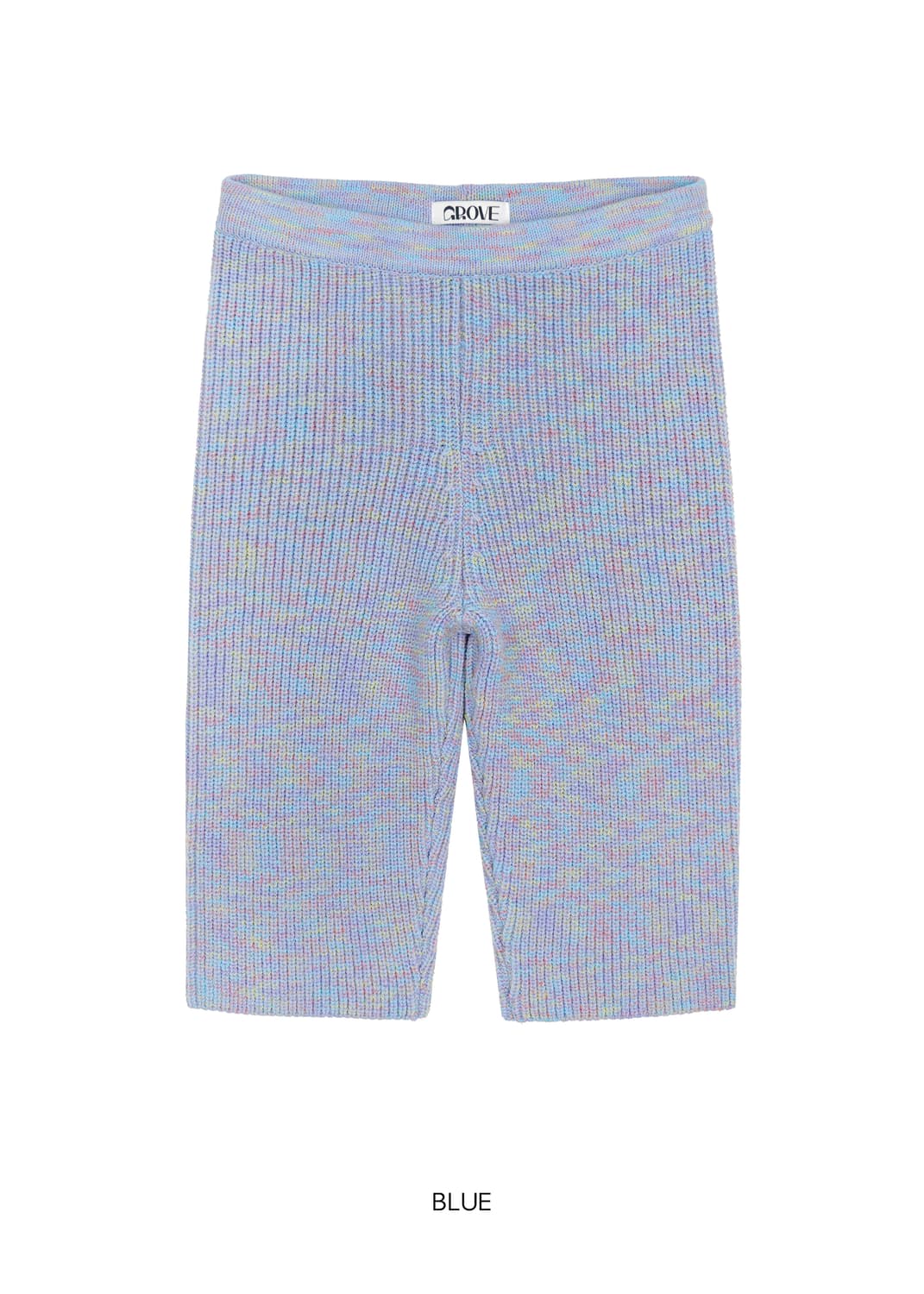 GROVE 그루브 차정원 피드 니트 팬츠 바지 블루 상품이미지5