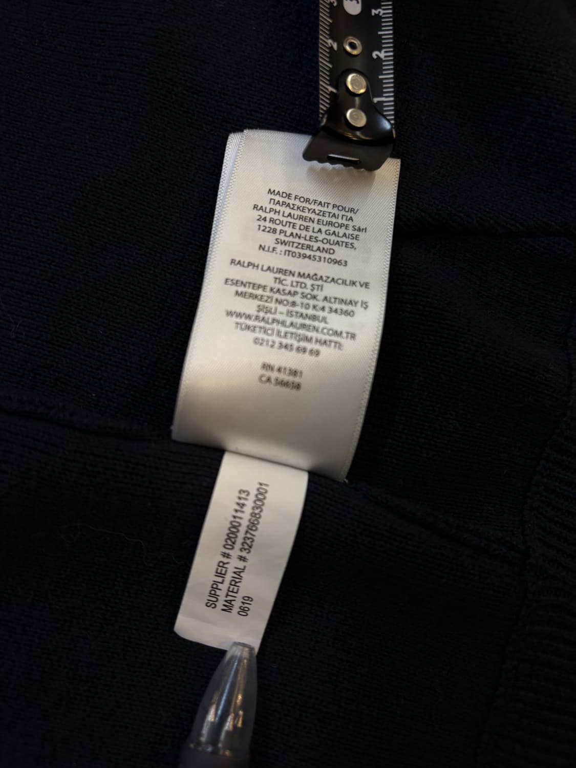 폴로 랄프로렌 멀티 컬러 포니 집업  상품이미지4