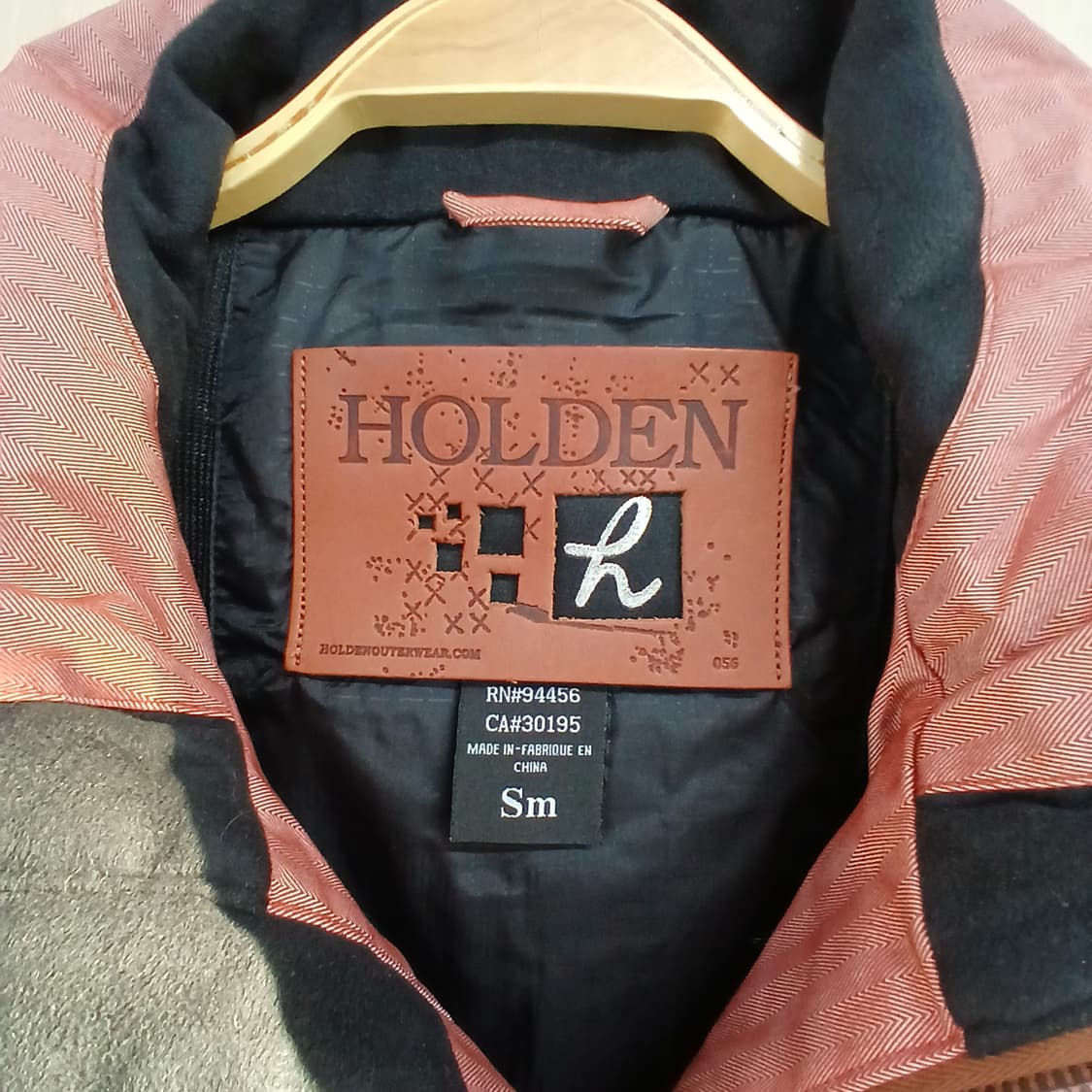 HOLDEN 레드 브라운 벨트 포인트 자켓 상품이미지3