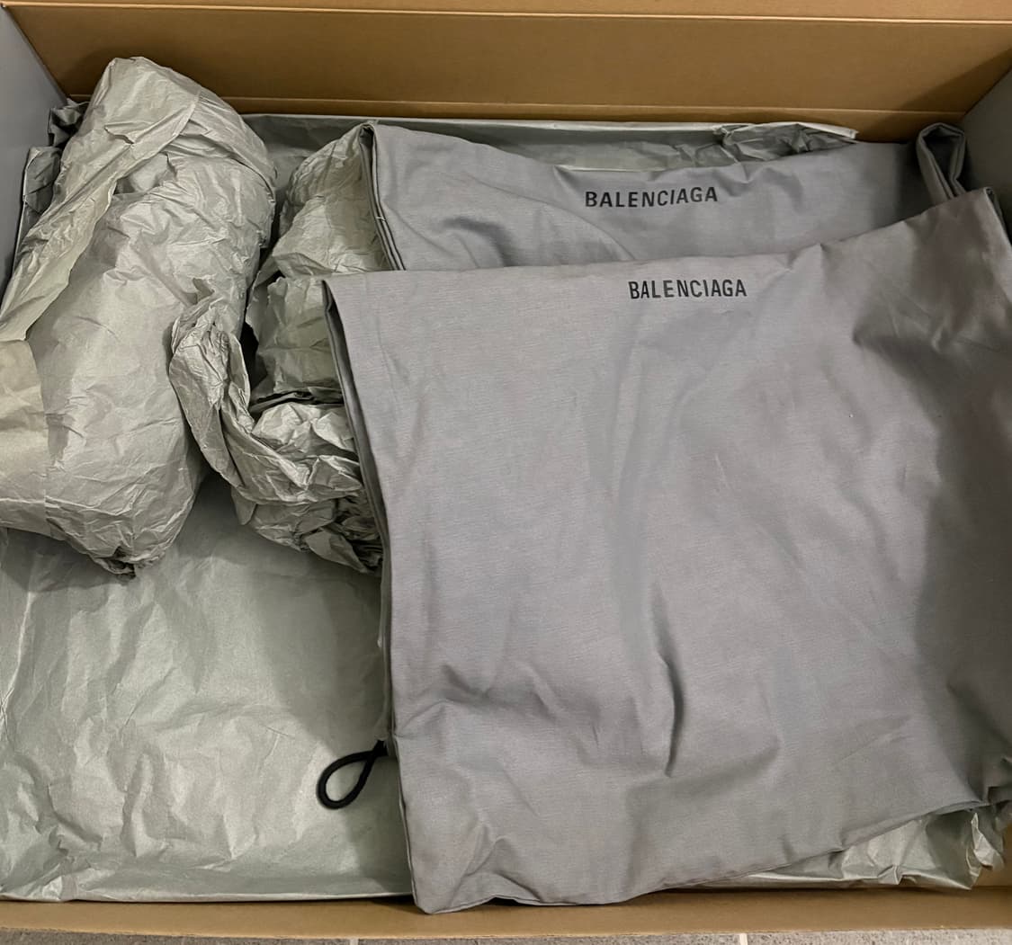 발렌시아가 x 크록스 러버 부츠 블랙 [39size] 상품이미지5