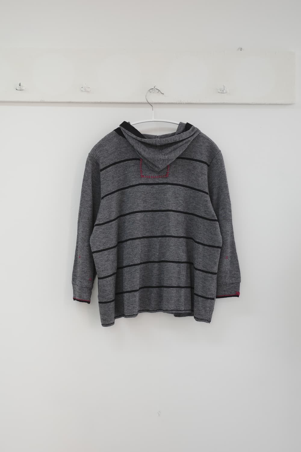 EB heart red stripe cardigan 상품이미지9