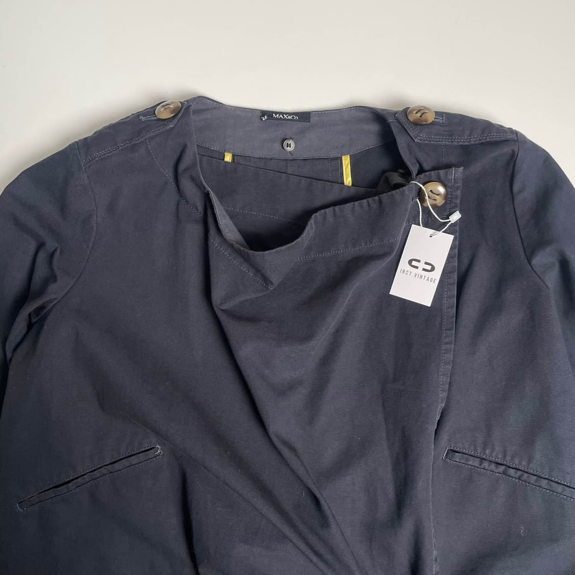 Max&co 카라리스 랩 코튼 코트 상품이미지5