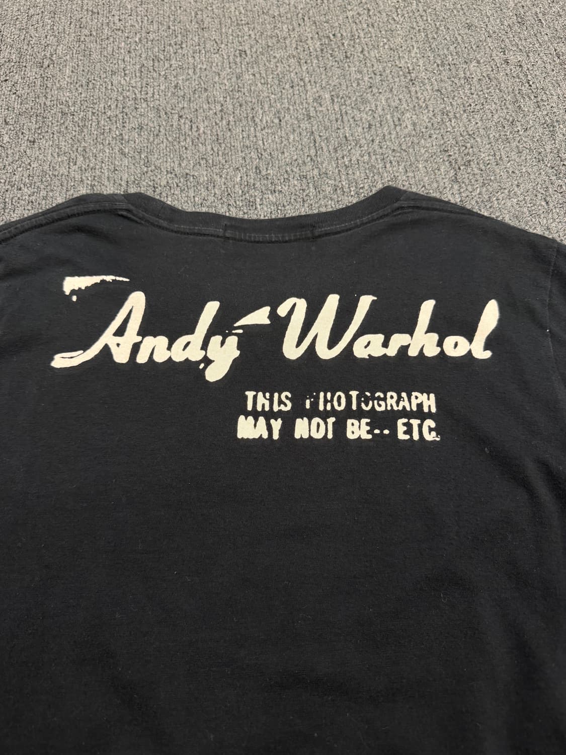 S) 히스테릭 글래머 빈티지 앤디워홀 이디 세이지록 포토 프린팅 롱슬리브 상품이미지5